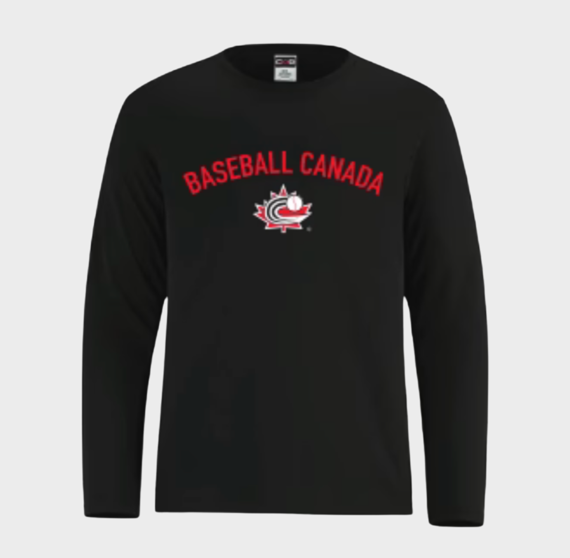 Black Long Sleeve Athletic Top