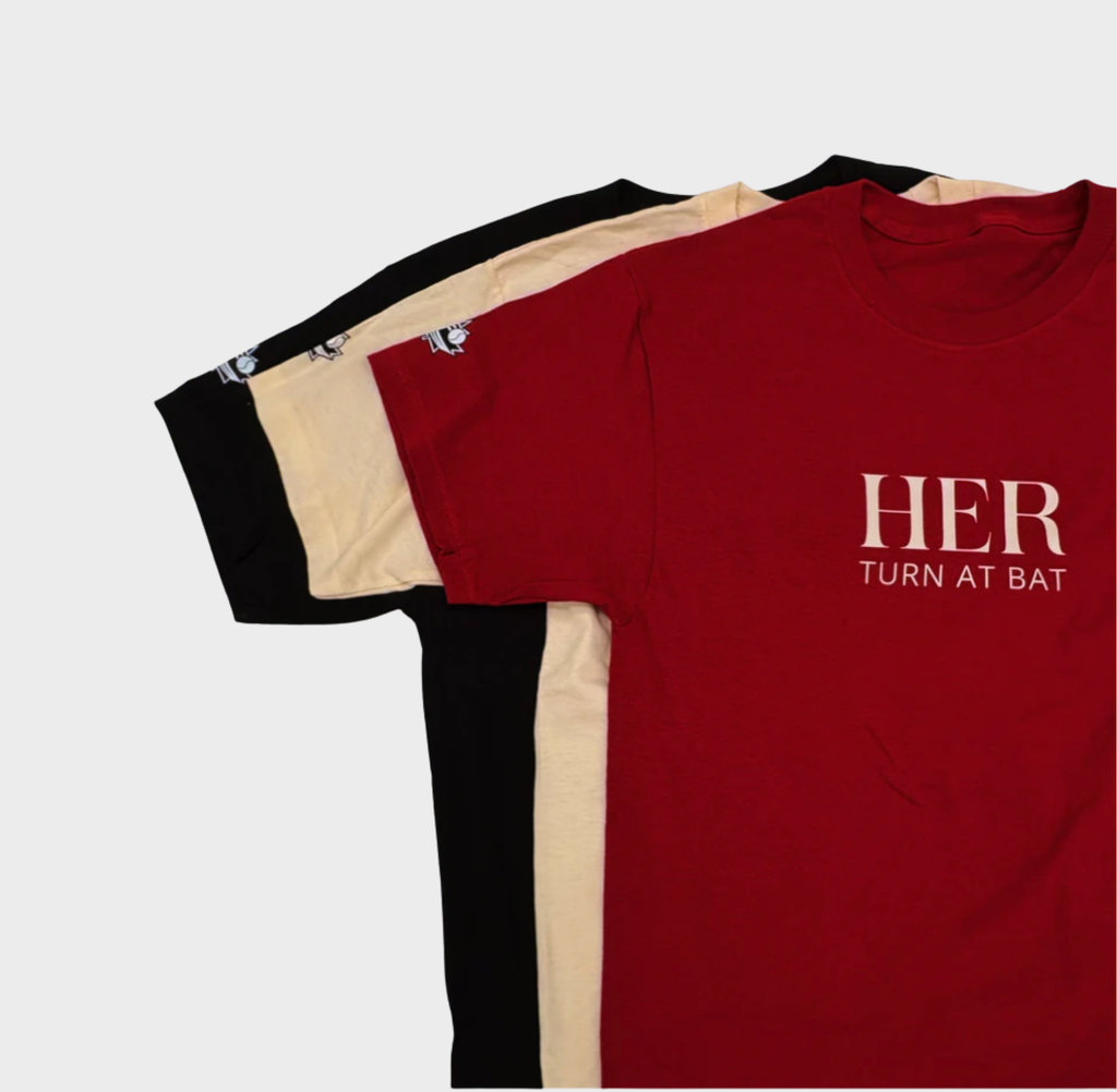 Her Turn at Bat T-Shirt