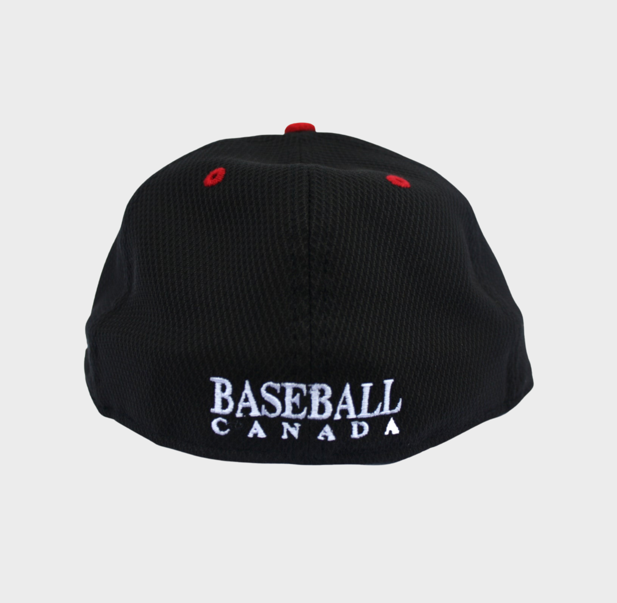 Baseball Canada Low Profile Fitted Diamond Era Cap - Black|Casquette Baseball Canada Noire