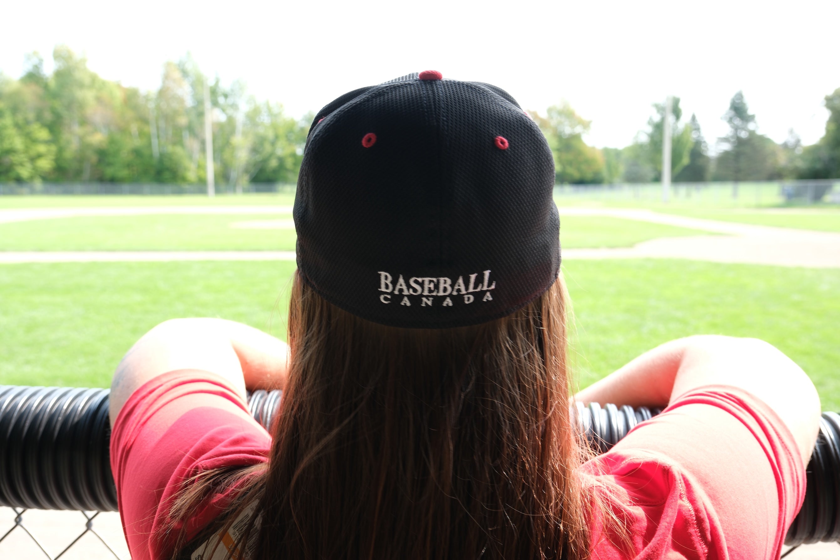 Baseball Canada  Fitted Diamond Era Cap - Black|Casquette Baseball Canada Noire