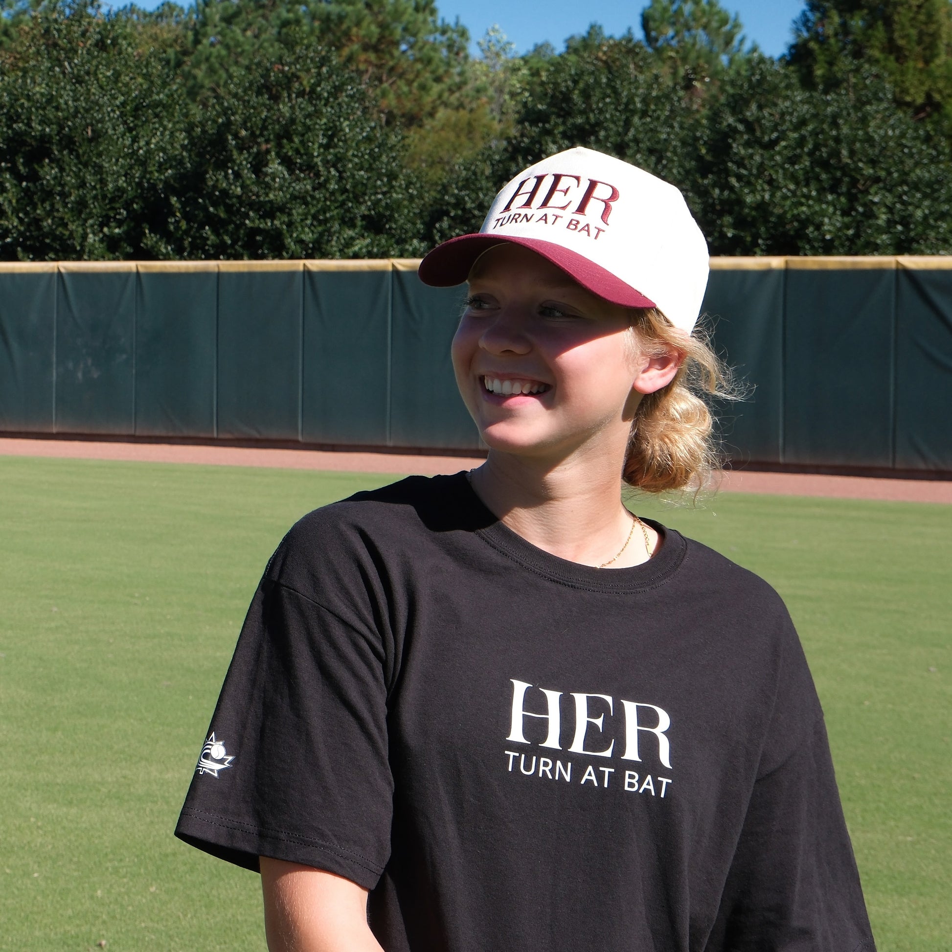 Her Turn at Bat T-Shirt