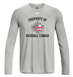Grey Under Armour Long Sleeve Baseball Canada Shop