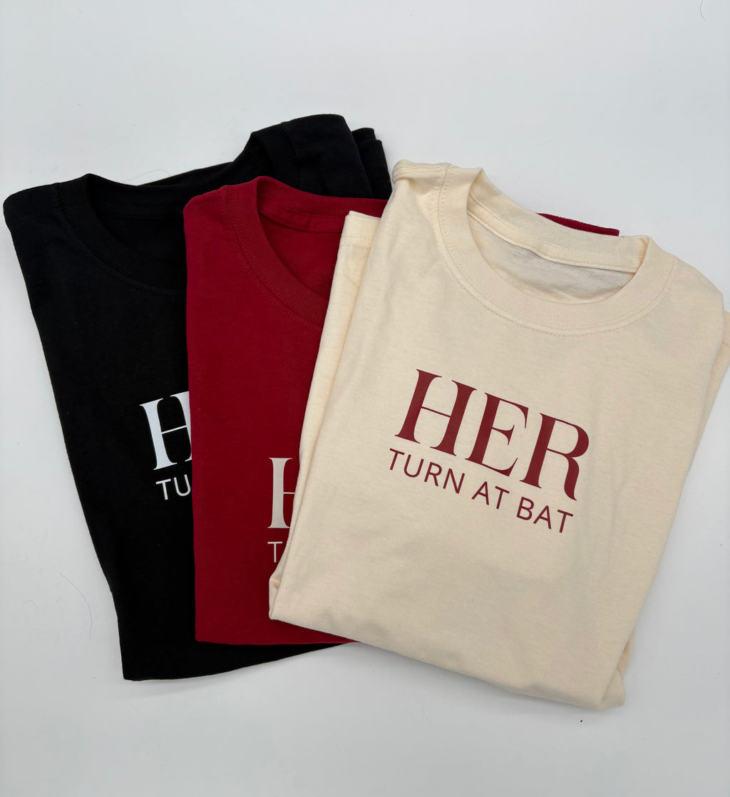 Her Turn at Bat T-Shirt