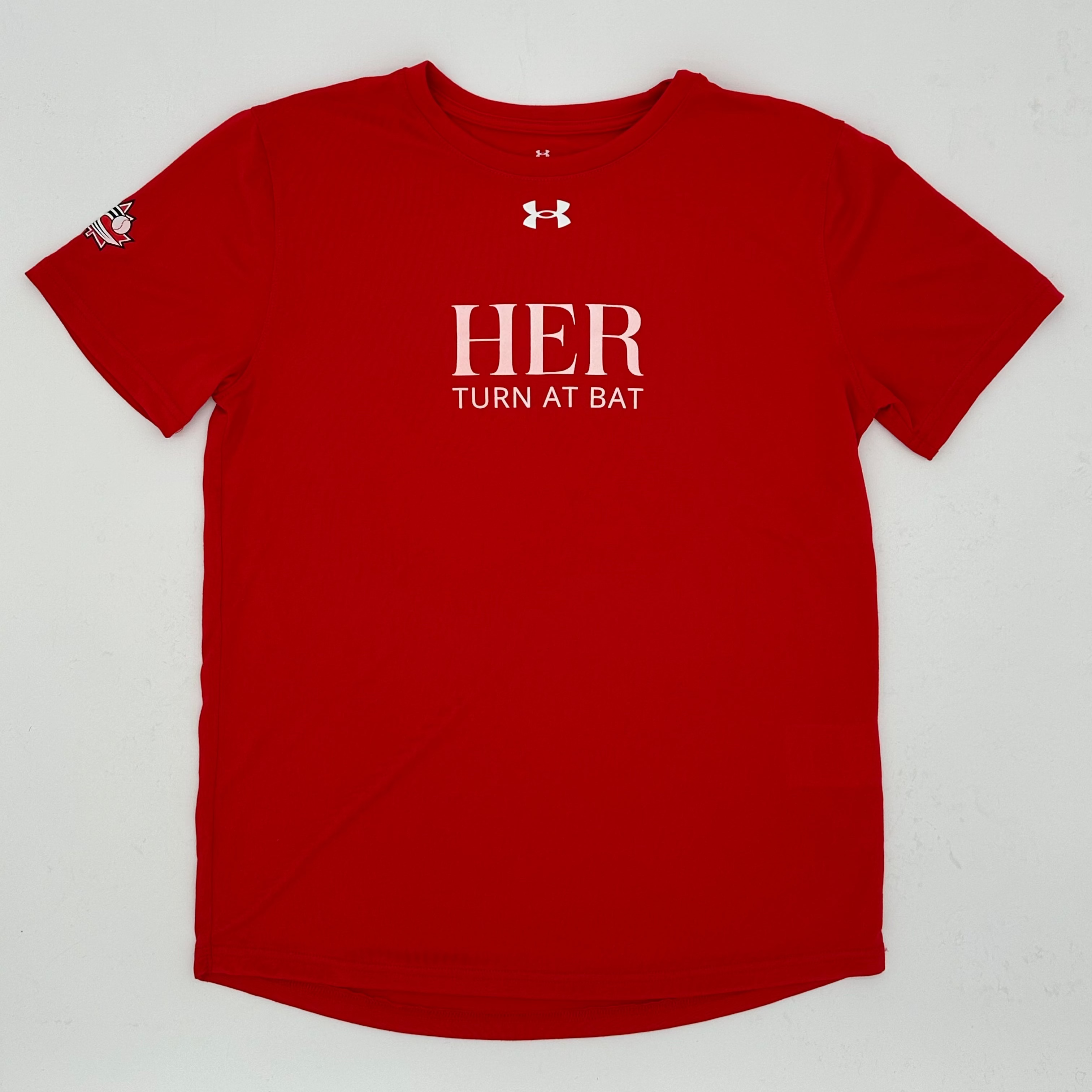 Her Turn at Bat Under Armour Tech T-Shirt