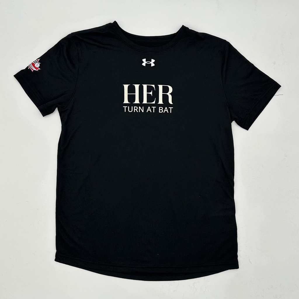 Her Turn at Bat Under Armour Tech T-Shirt