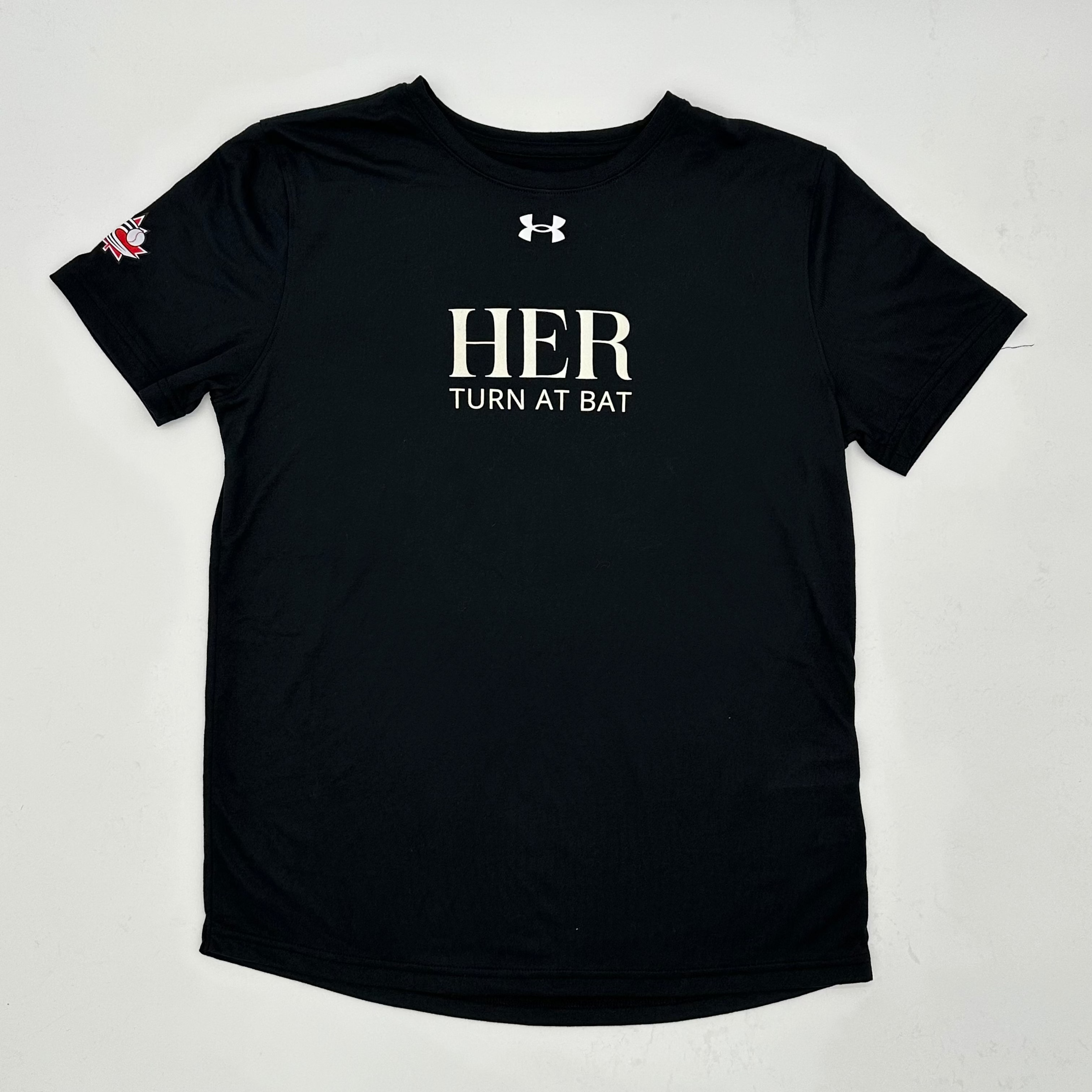 Her Turn at Bat Under Armour Tech T-Shirt