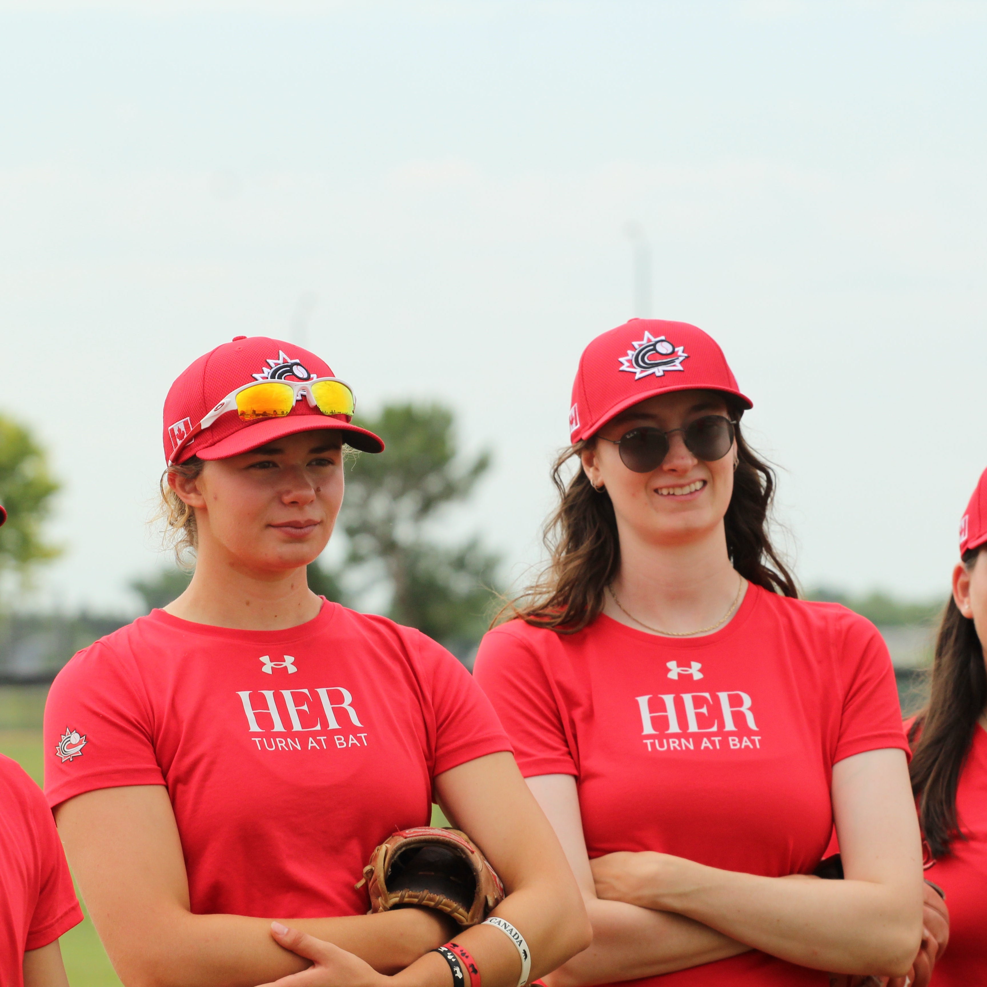 Her Turn at Bat Under Armour Tech T-Shirt