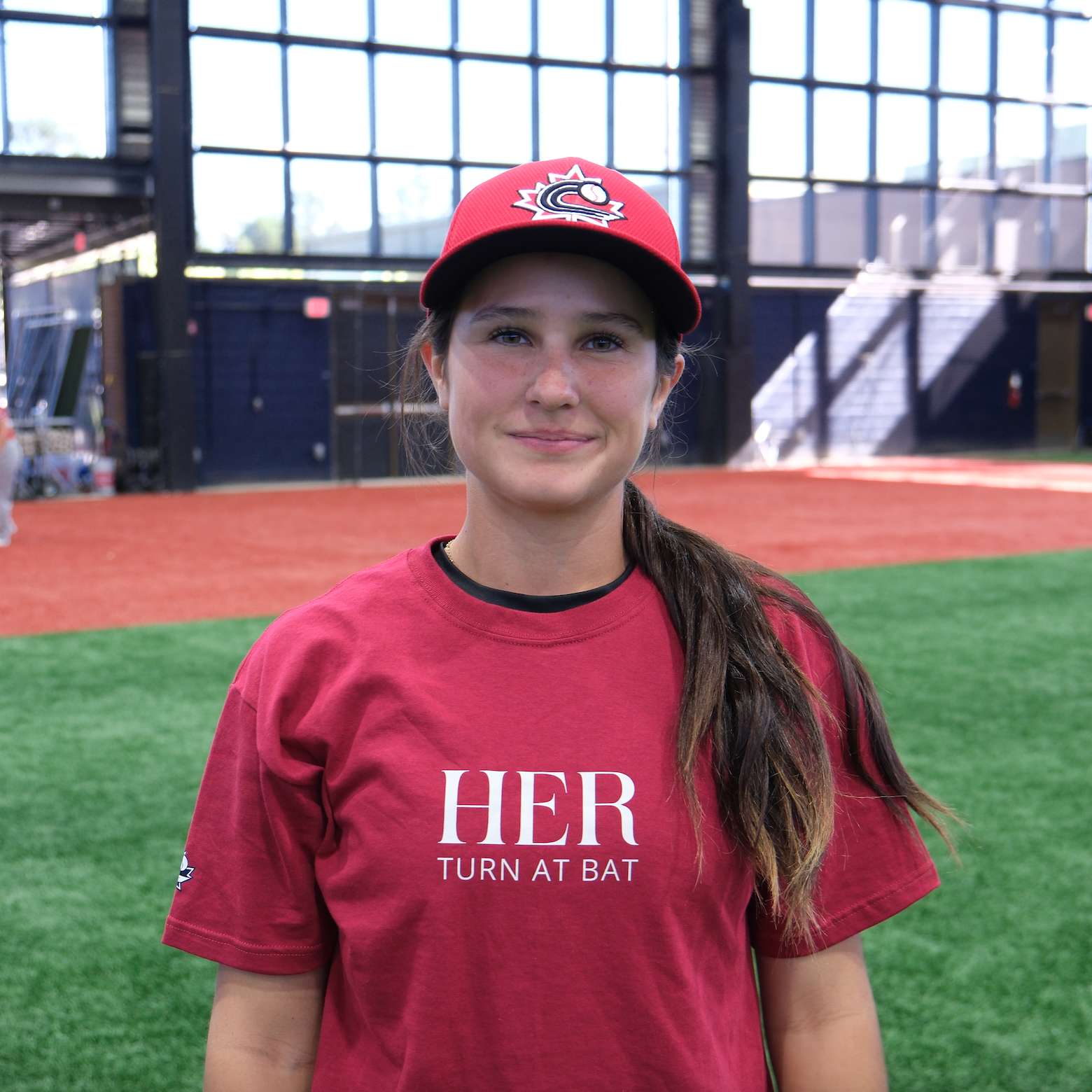 Her Turn at Bat T-Shirt