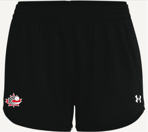 Women's Black Under Armour Athletic Shorts