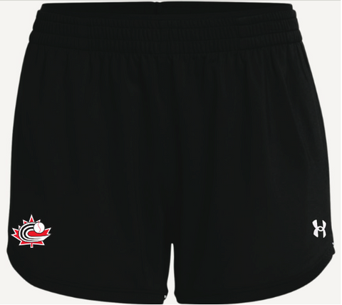 Black under armour shorts womens clearance