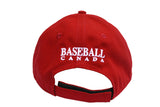 Baseball Canada Adjustable Hat|Casquette ajustable de Baseball Canada (Red/rouge)