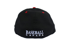 Baseball Canada Low Profile Fitted Diamond Era Cap - Black|Casquette Baseball Canada Noire