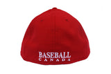 Baseball Canada Low Profile Fitted Diamond Era Cap - Red|Casquette Baseball Canada Rouge